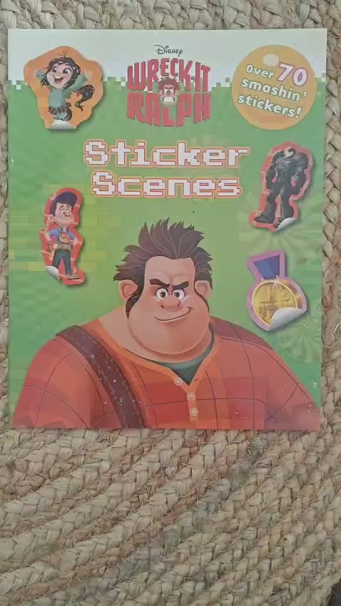 Disney: Wreck-It-Ralph - Sticker Scenes