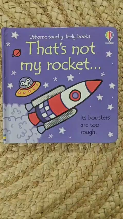 That's Not My Rocket....it's Boosters are too Rough
