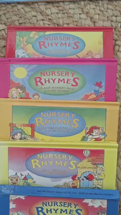 Nursery Rhymes 6 Mini Pop-Up Book's