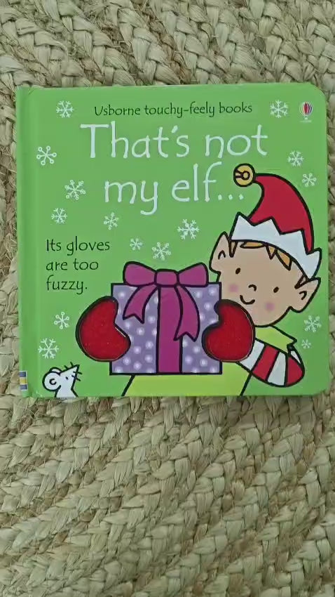 That's Not My Elf....It Gloves are too Fuzzy