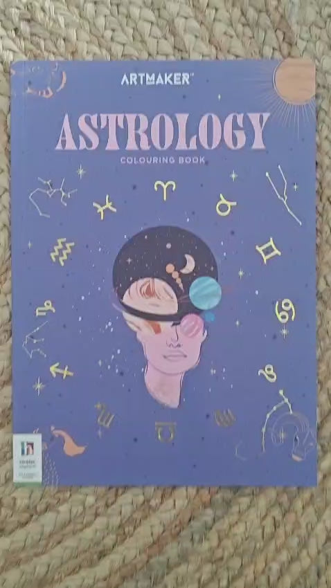 Artmaker - Astrology Colouring Book