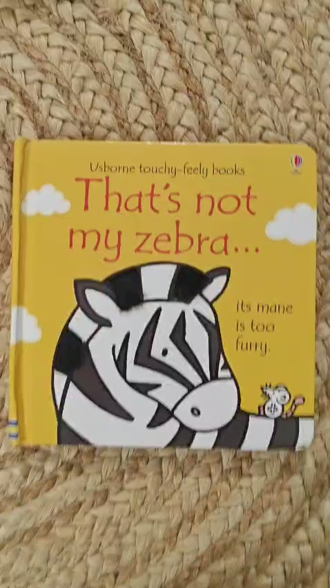 That's Not My Zebra... it's Mane is too Funny