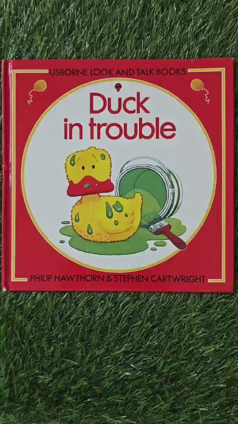 Usborne Look and Talk Books Duck in Trouble