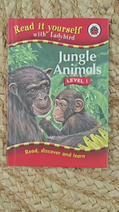 Read It Yourself With Ladybird - Jungle Animals (Level 1)