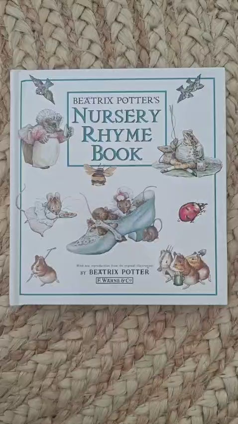 Beatrix Potters Miniature Nursery Library