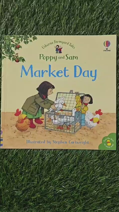 Usborne Farmyard Tales Poppy and Sam Market Day