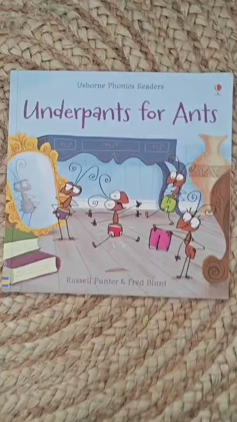 Usborne Phonics Readers : Underpants For Ants