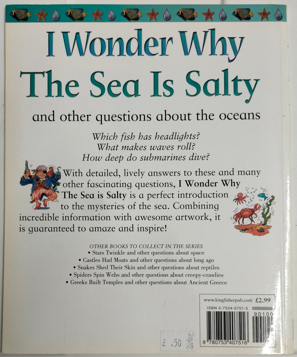 I Wonder Why - The Sea is Salty