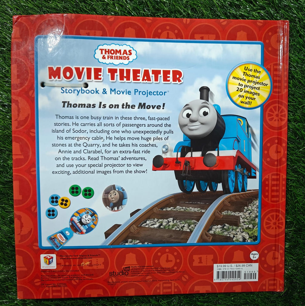Thomas & Friends Movie Theater Storybook & Movie Projector: Storybook and Movie Projector (Movie Projector to Play with)
