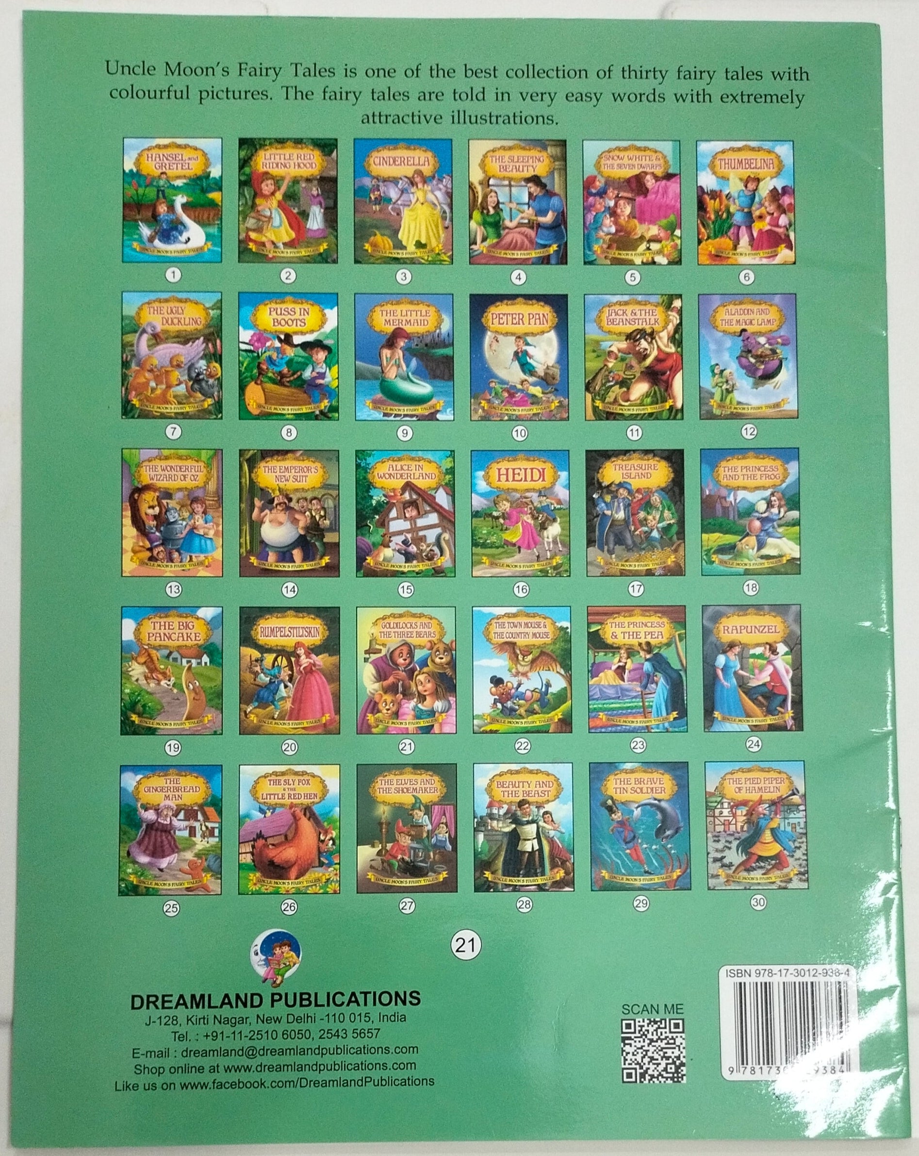 UNCLE MOON'S FAIRY TALES - Goldilocks and the Three Bears