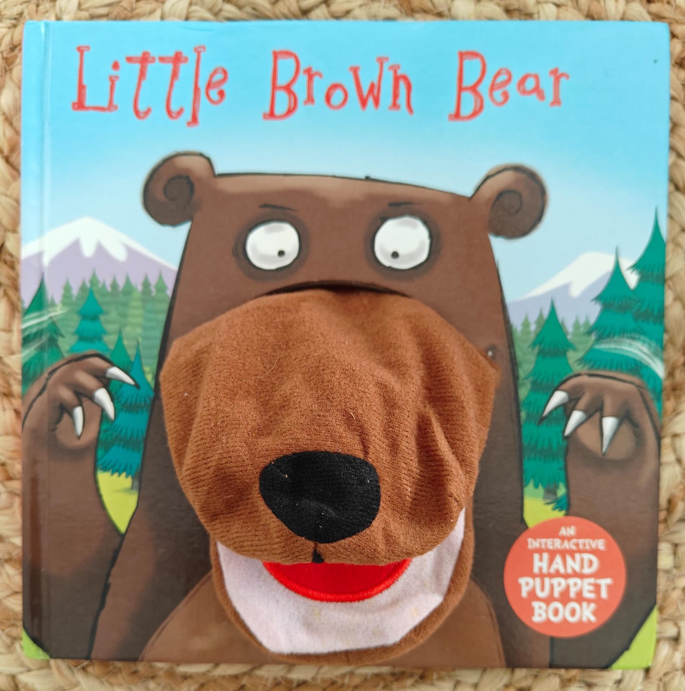 Little Brown Bear - Hand Puppet Book