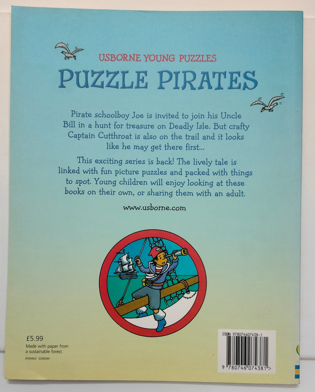 Usborne Young Puzzles - Puzzle Pirates