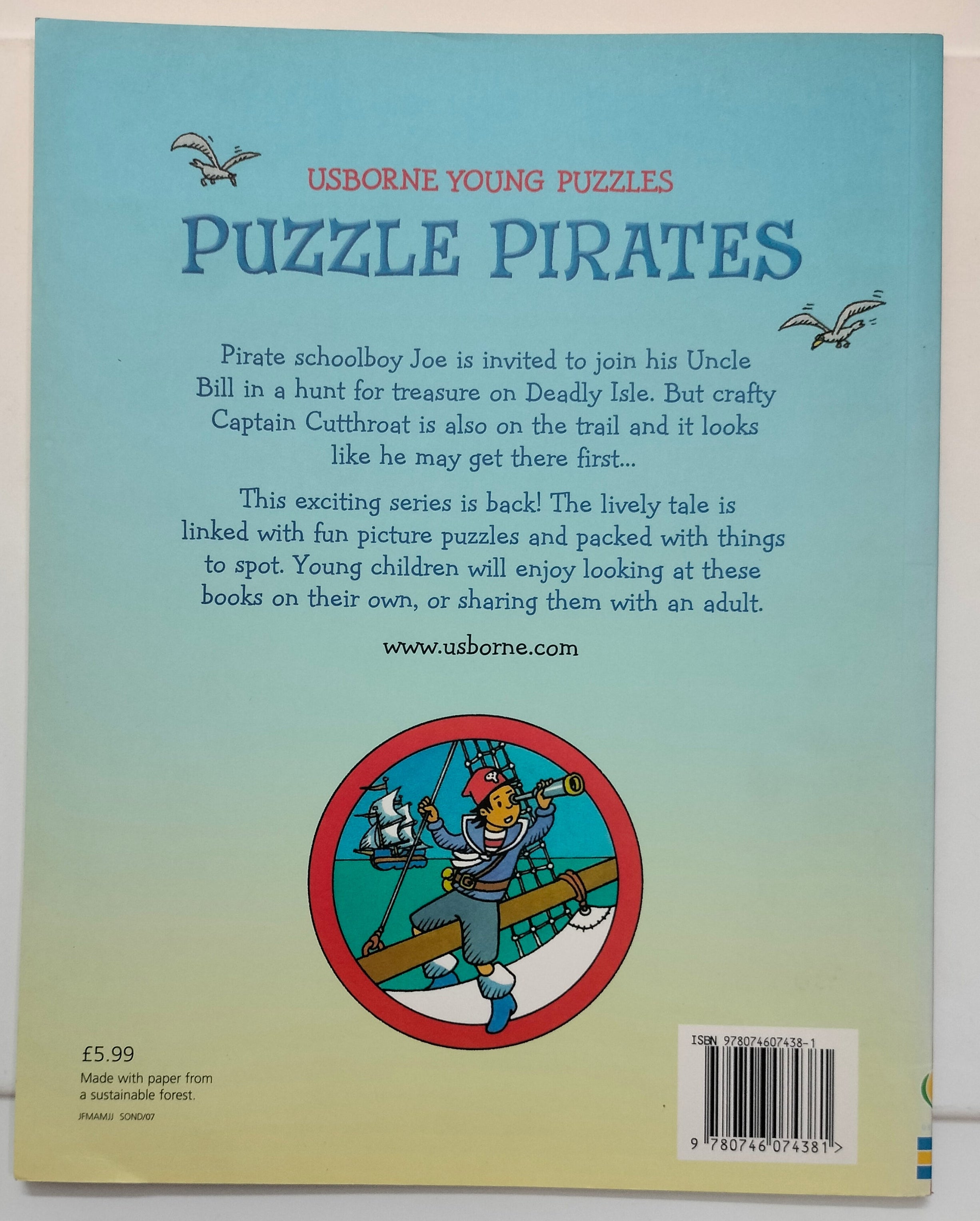 Usborne Young Puzzles - Puzzle Pirates