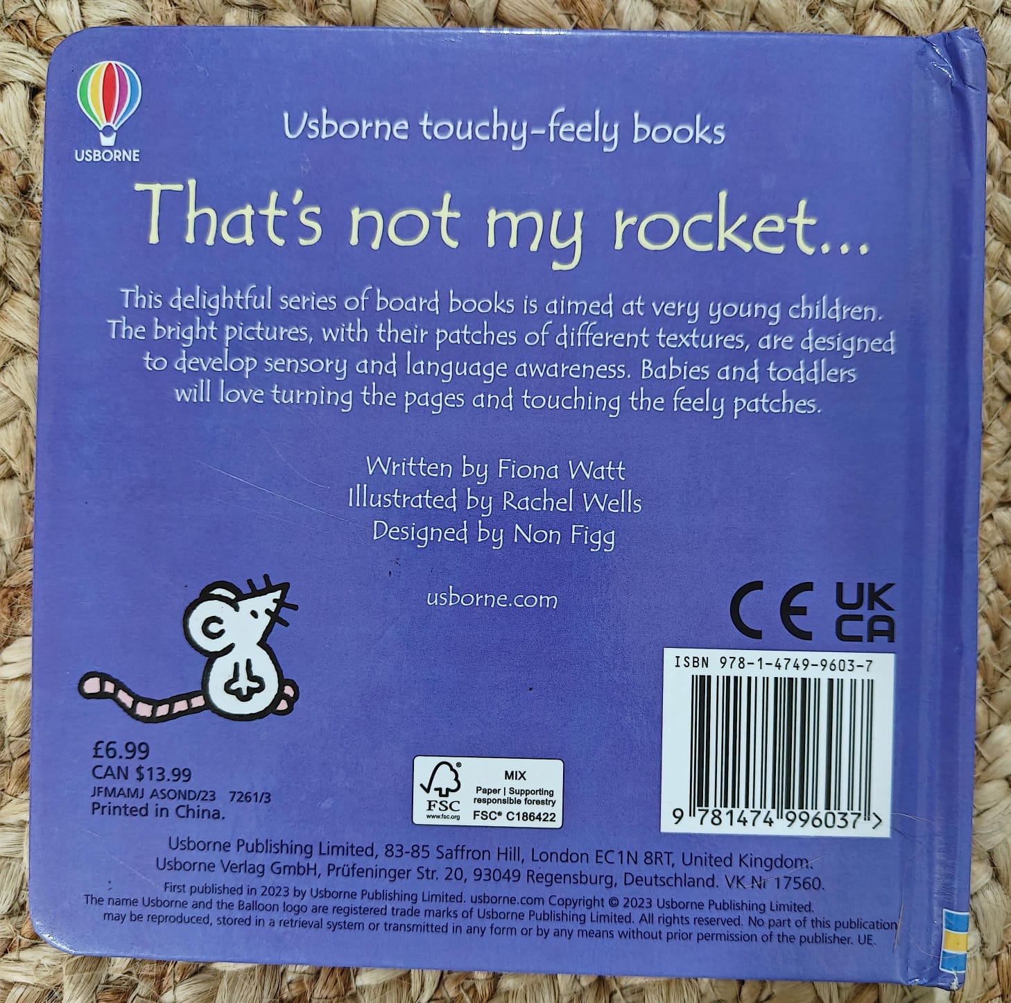 That's Not My Rocket....it's Boosters are too Rough