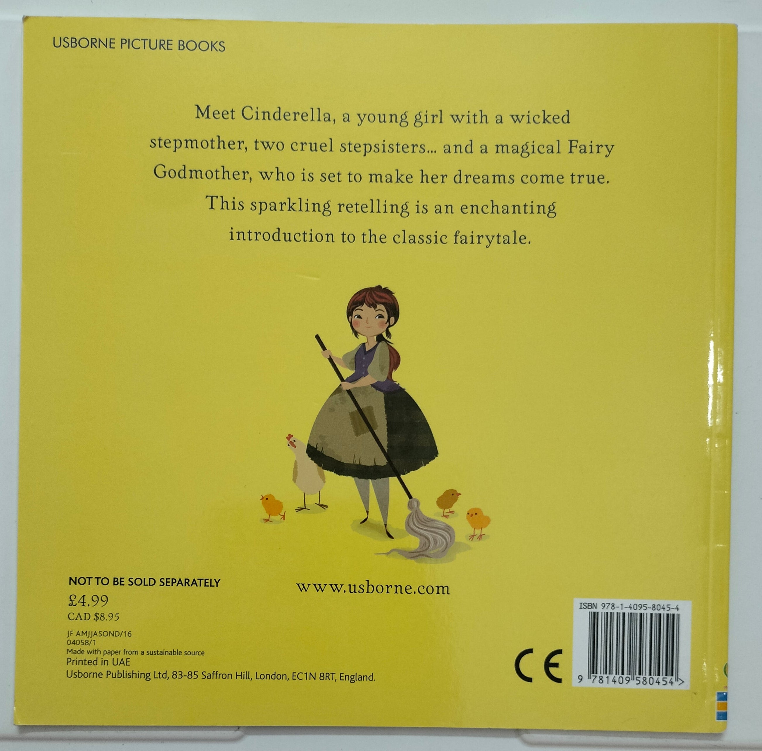 Usborne Picture Books - Cinderella