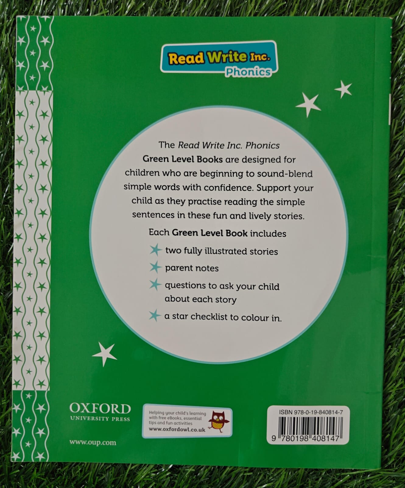 Read Write Inc. Phonics Green Level Book 2 ( Nip and Chip )
