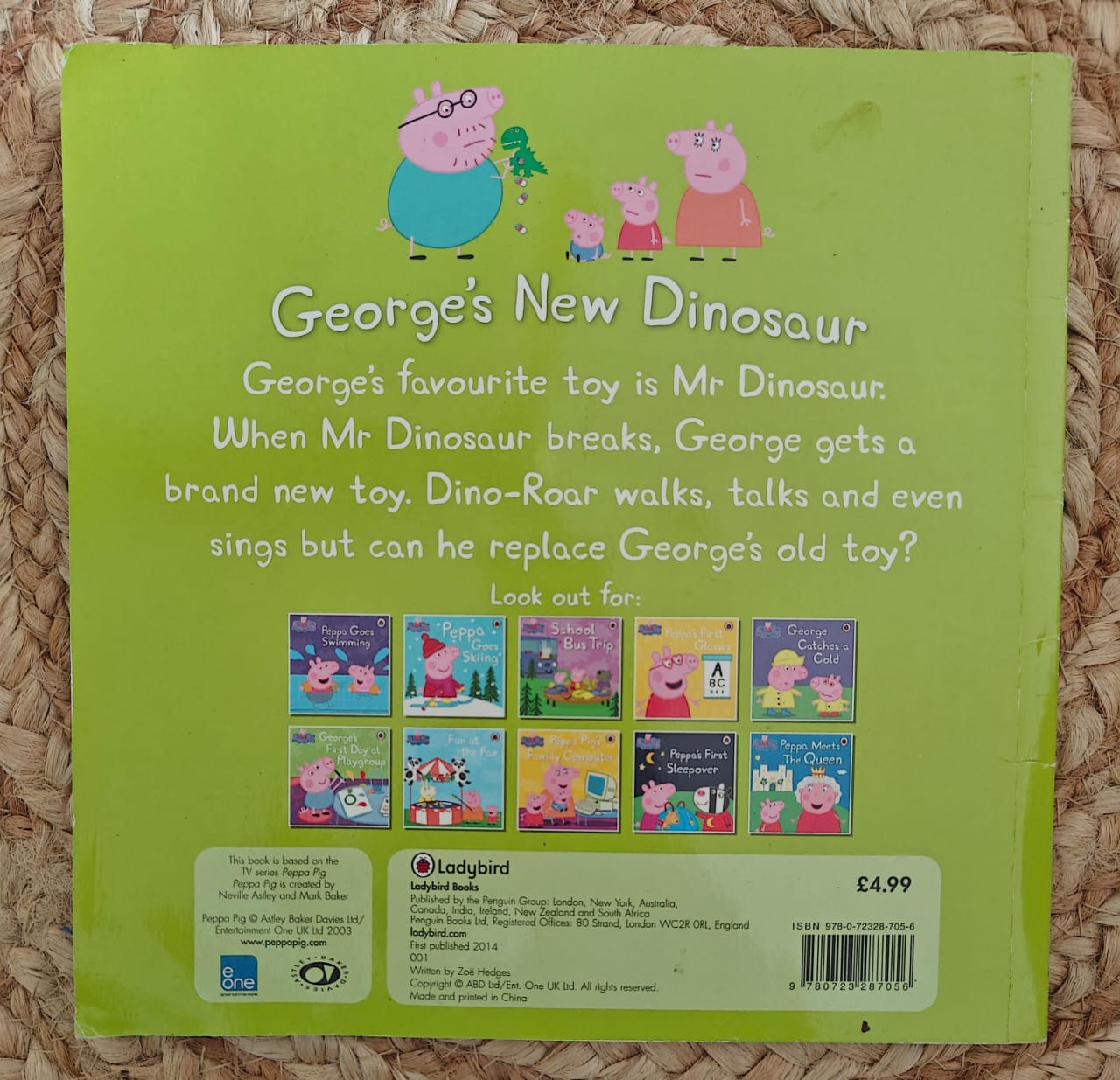 Peppa Pig : George's New Dinosaur