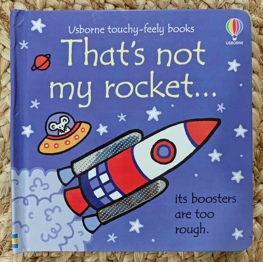 That's Not My Rocket....it's Boosters are too Rough