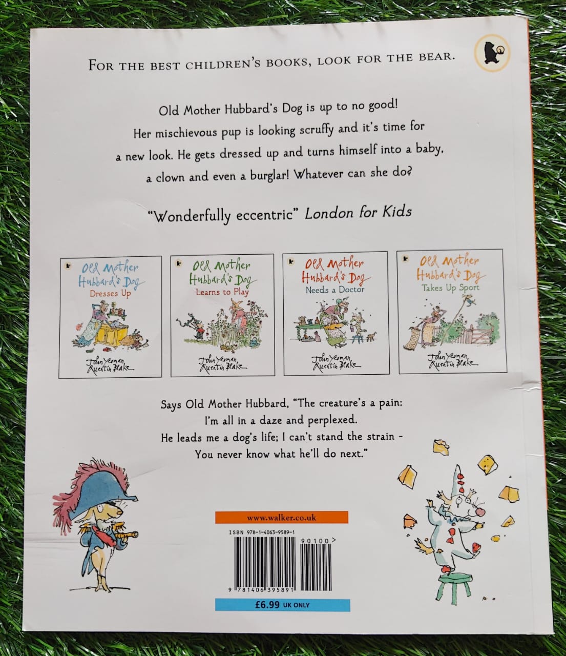 Old Mother Hubbard's Dog Dresses Up