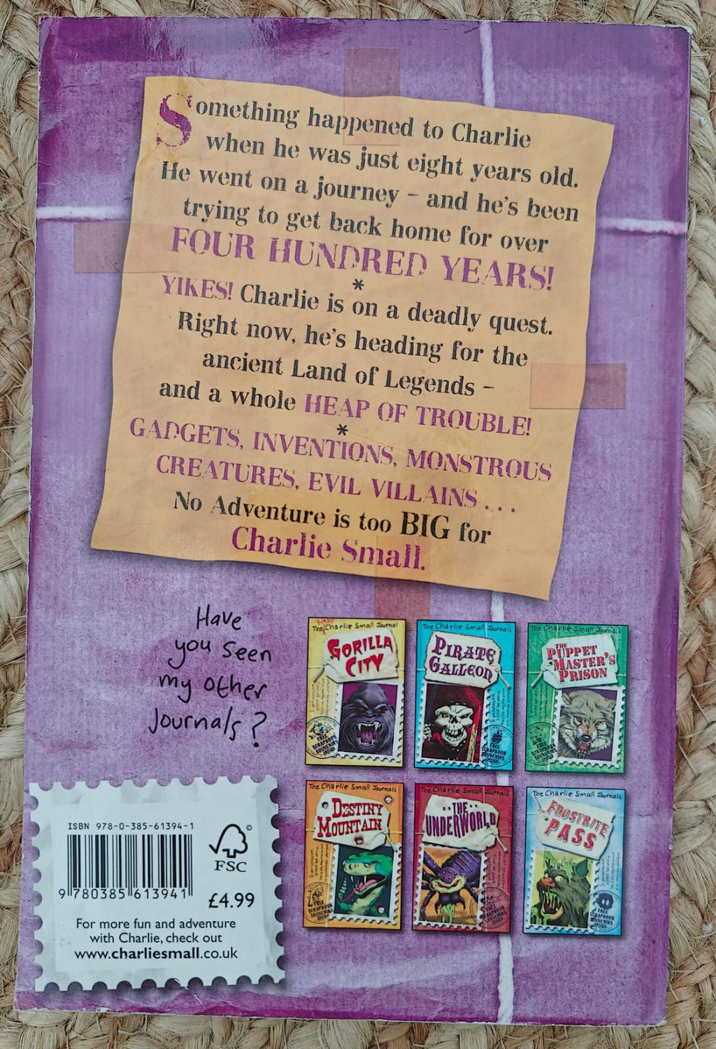 The Charlie Small Journals - The Mummy's Tomb