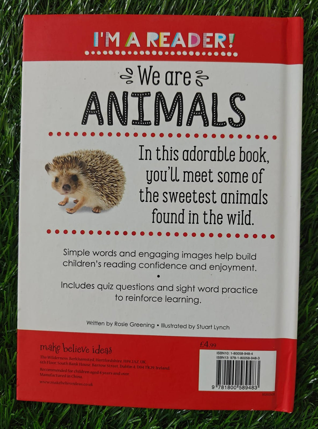 I m a Reader We are Animals