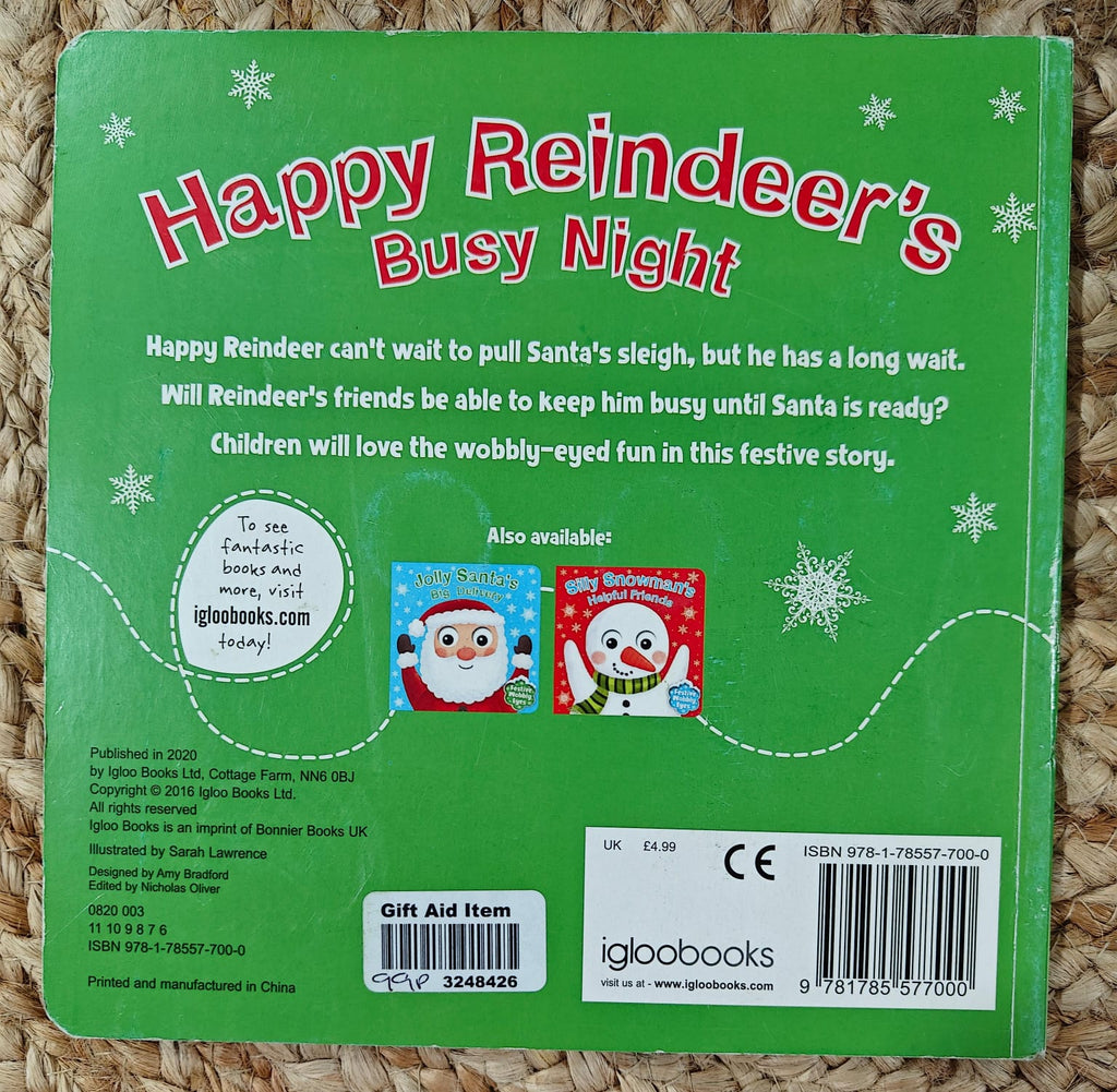 Happy Reindeer's Busy Night