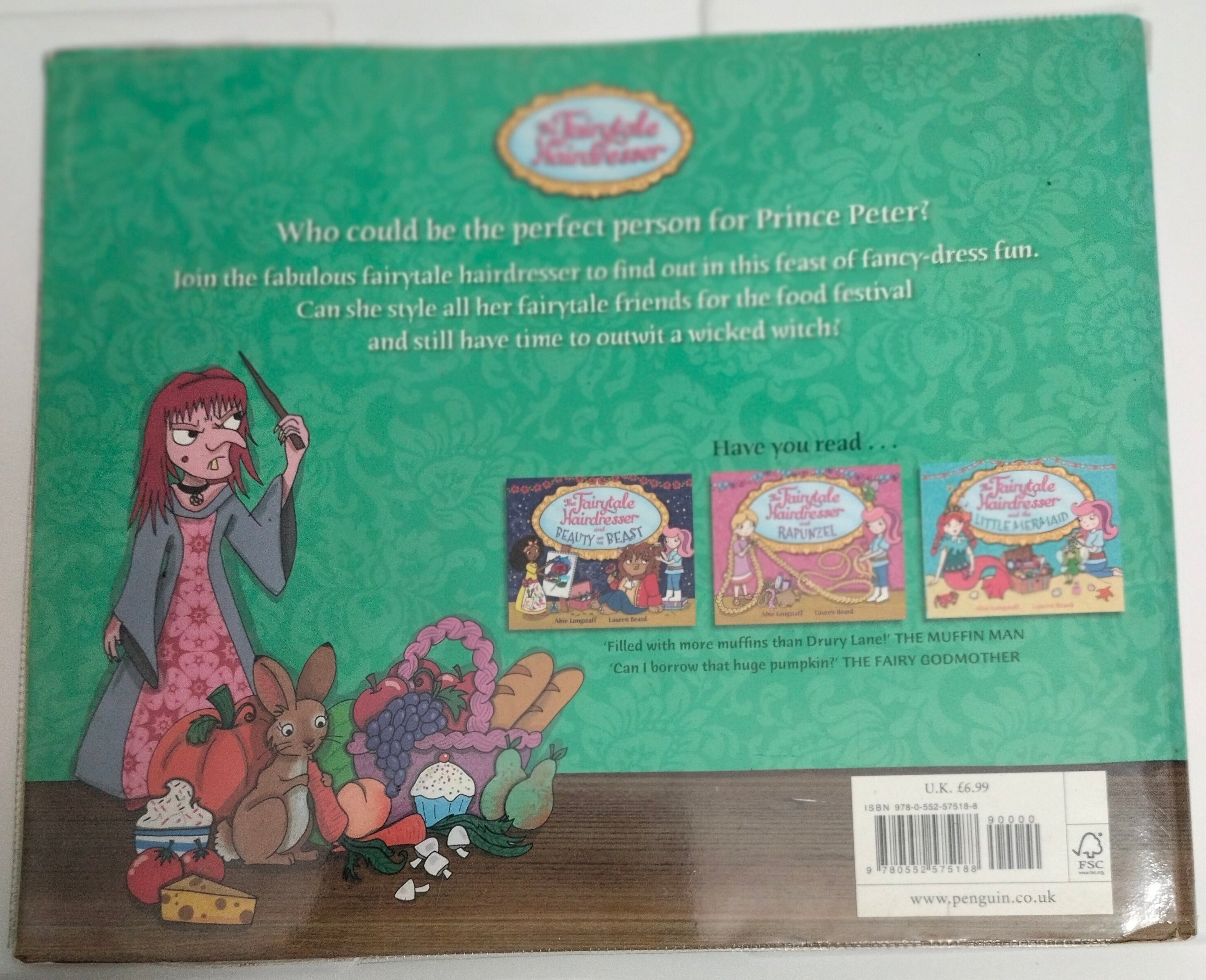 The Fairytale Hairdresser and the Princess and the Pea