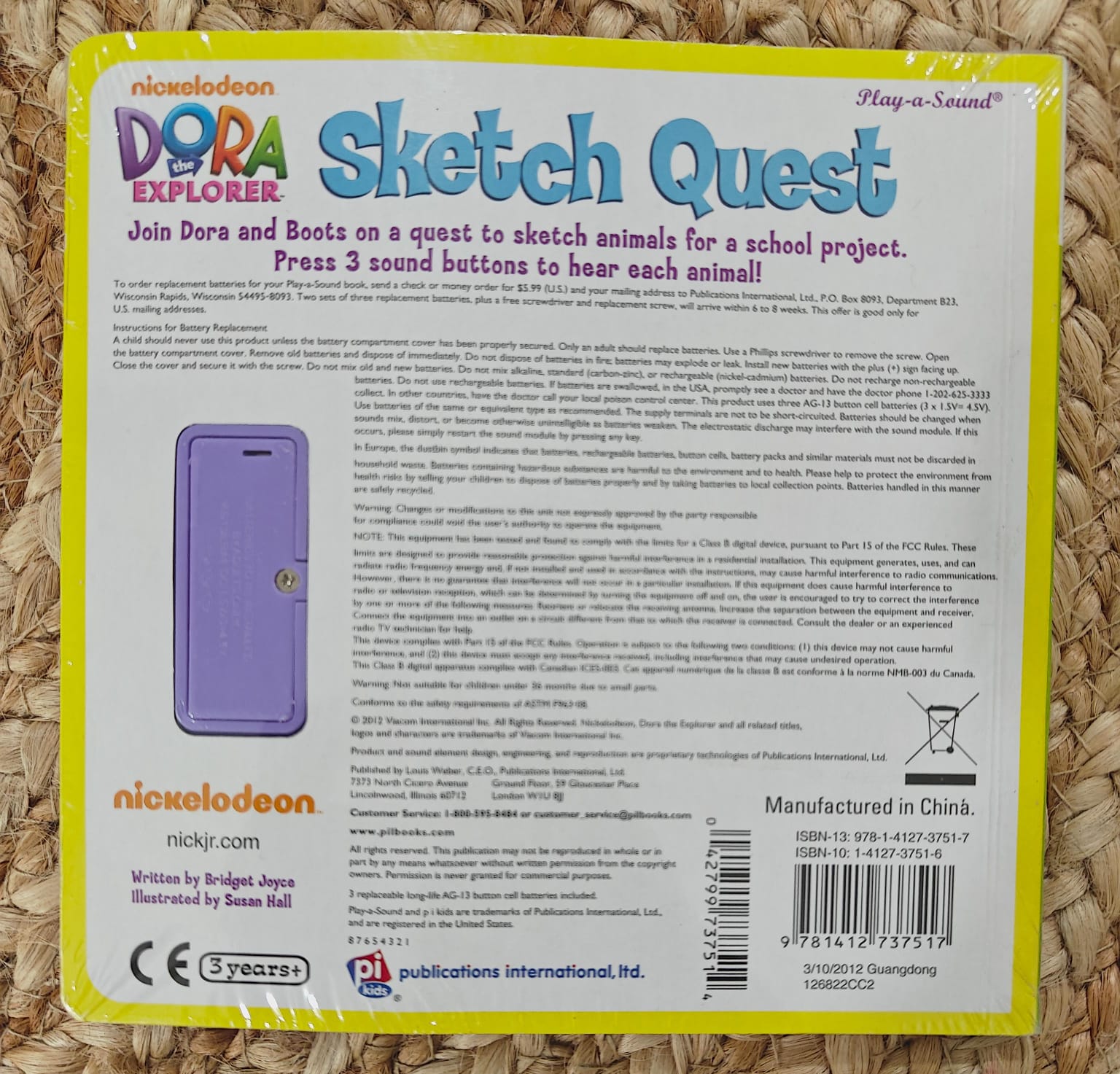 Nickelodeon Dora the Explorer: Sketch Quest (Soundbook)