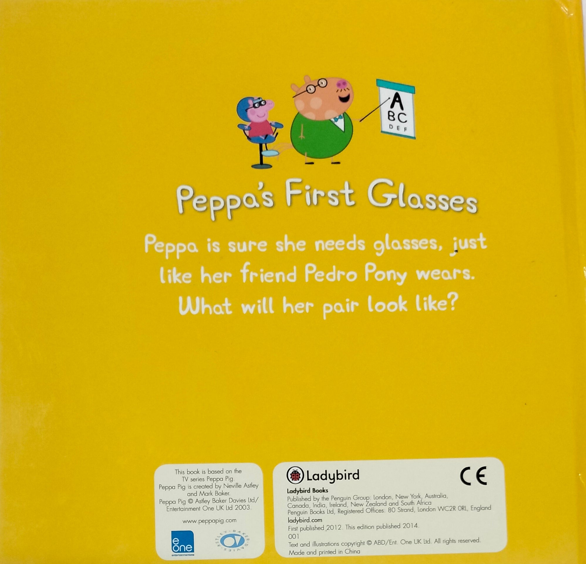 Peppa Pig - Peppa's First Glasses