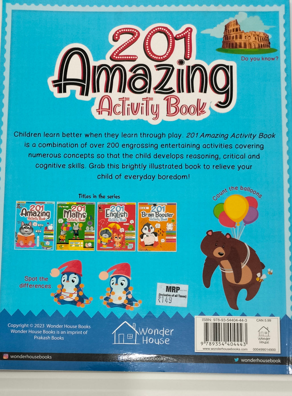 201 Amazing Activity Book