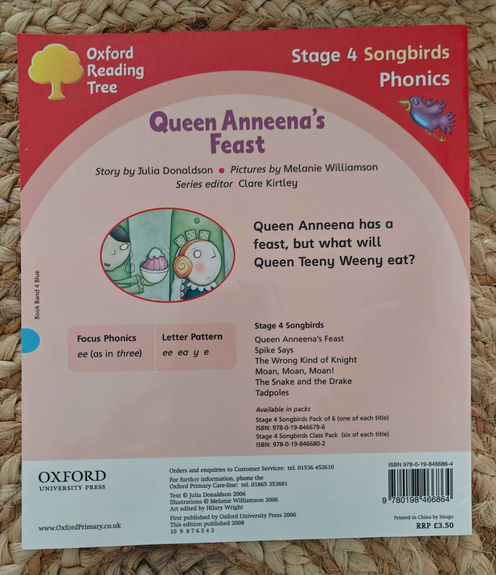 Oxford Reading Tree : Level 4 : Queen Anneena's Feast