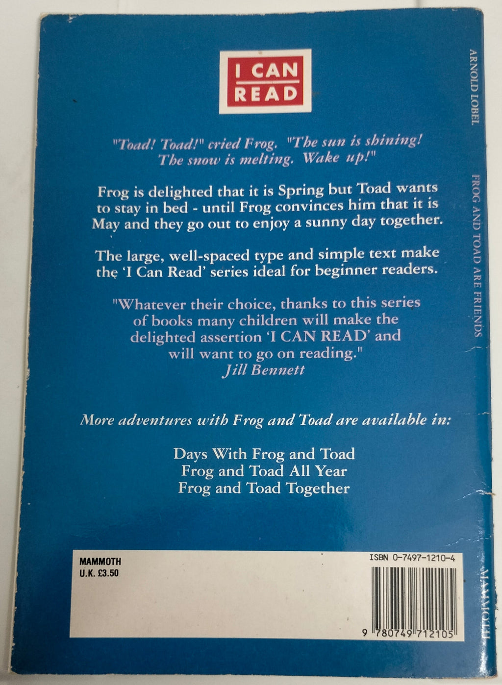 I CAN READ - Frog and Toad Friends