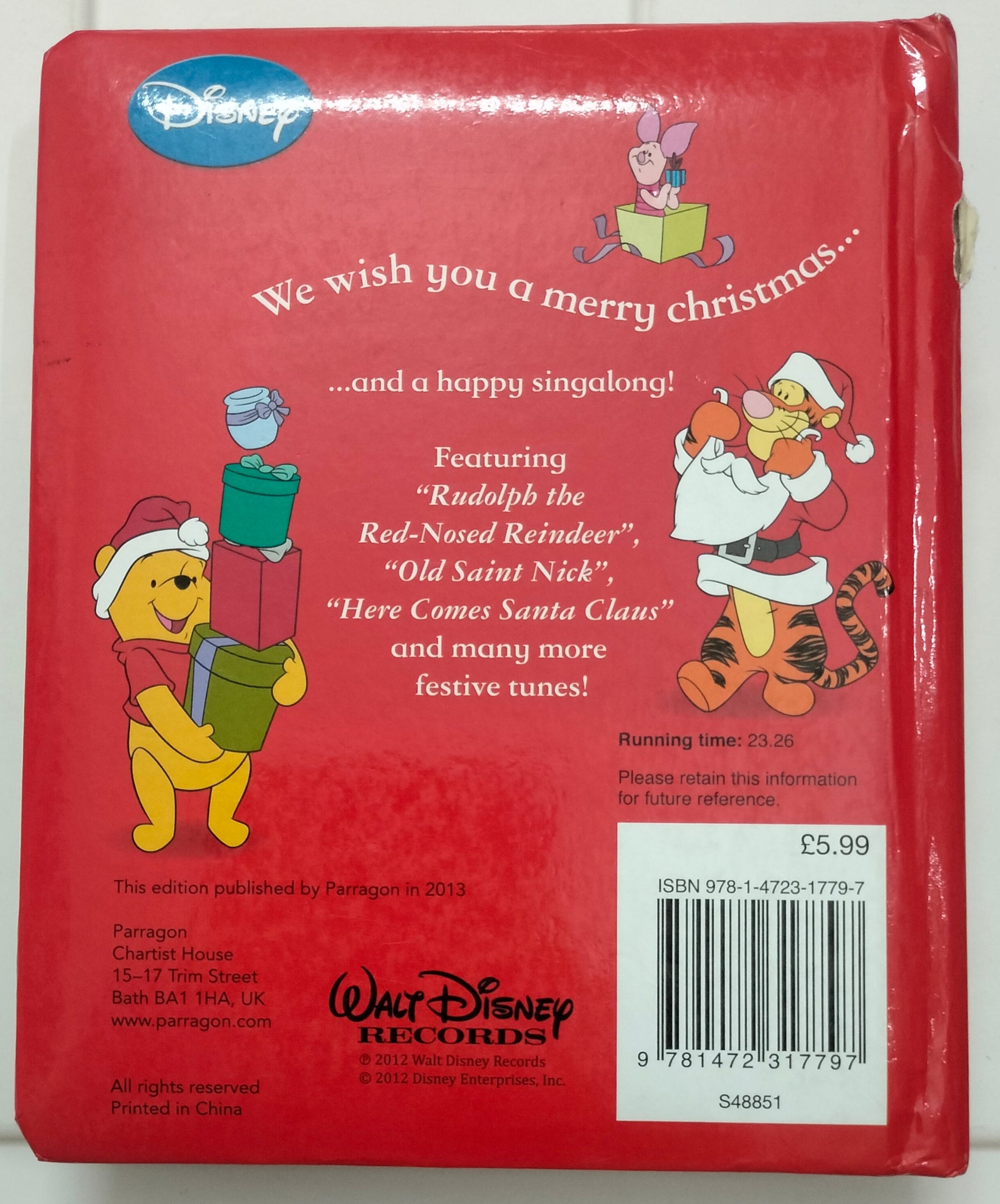 Disney Christmas Sing-Along - Book and CD