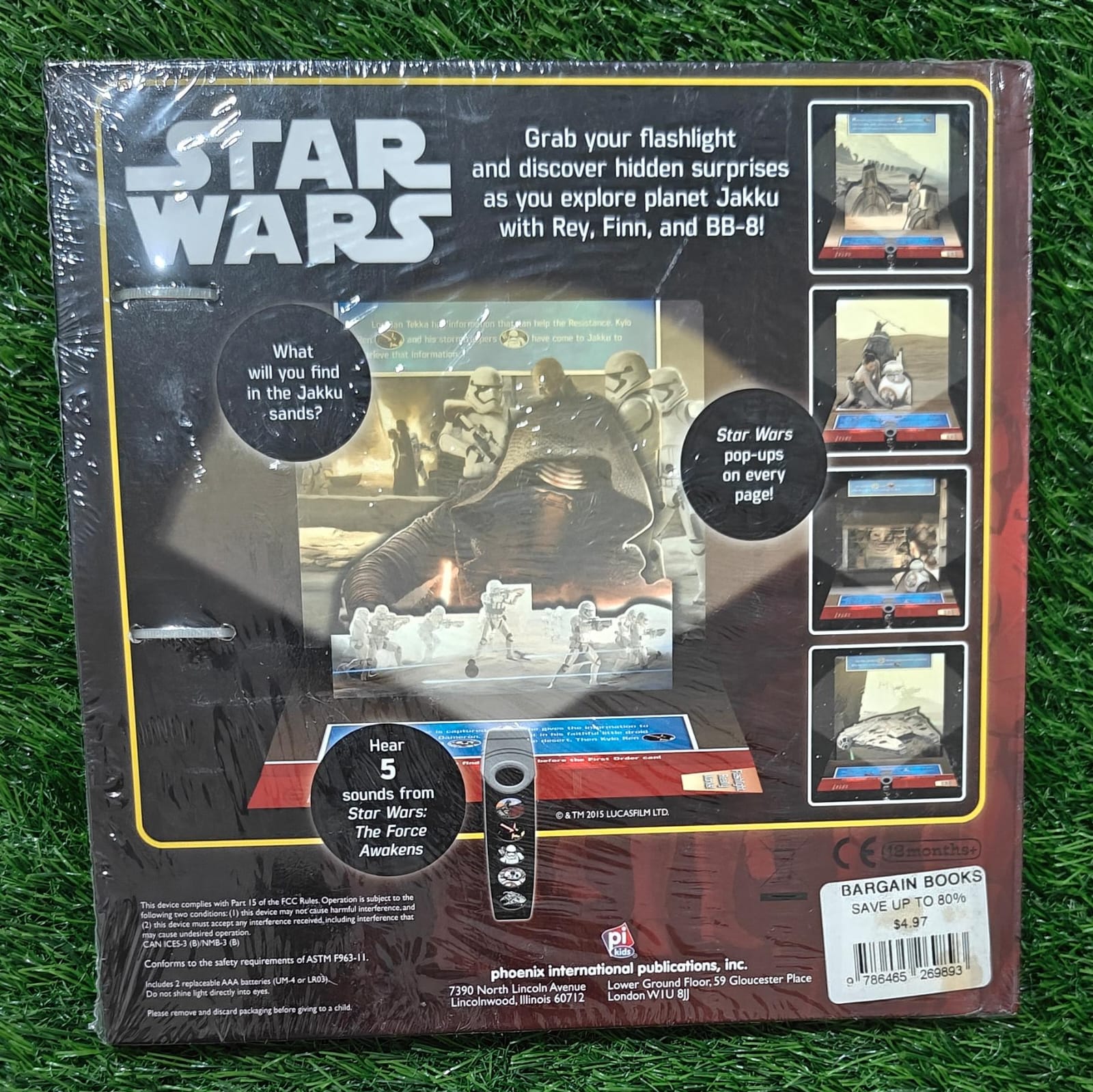 Star Wars : Flashlight Adventure Book ( With Flashlight)