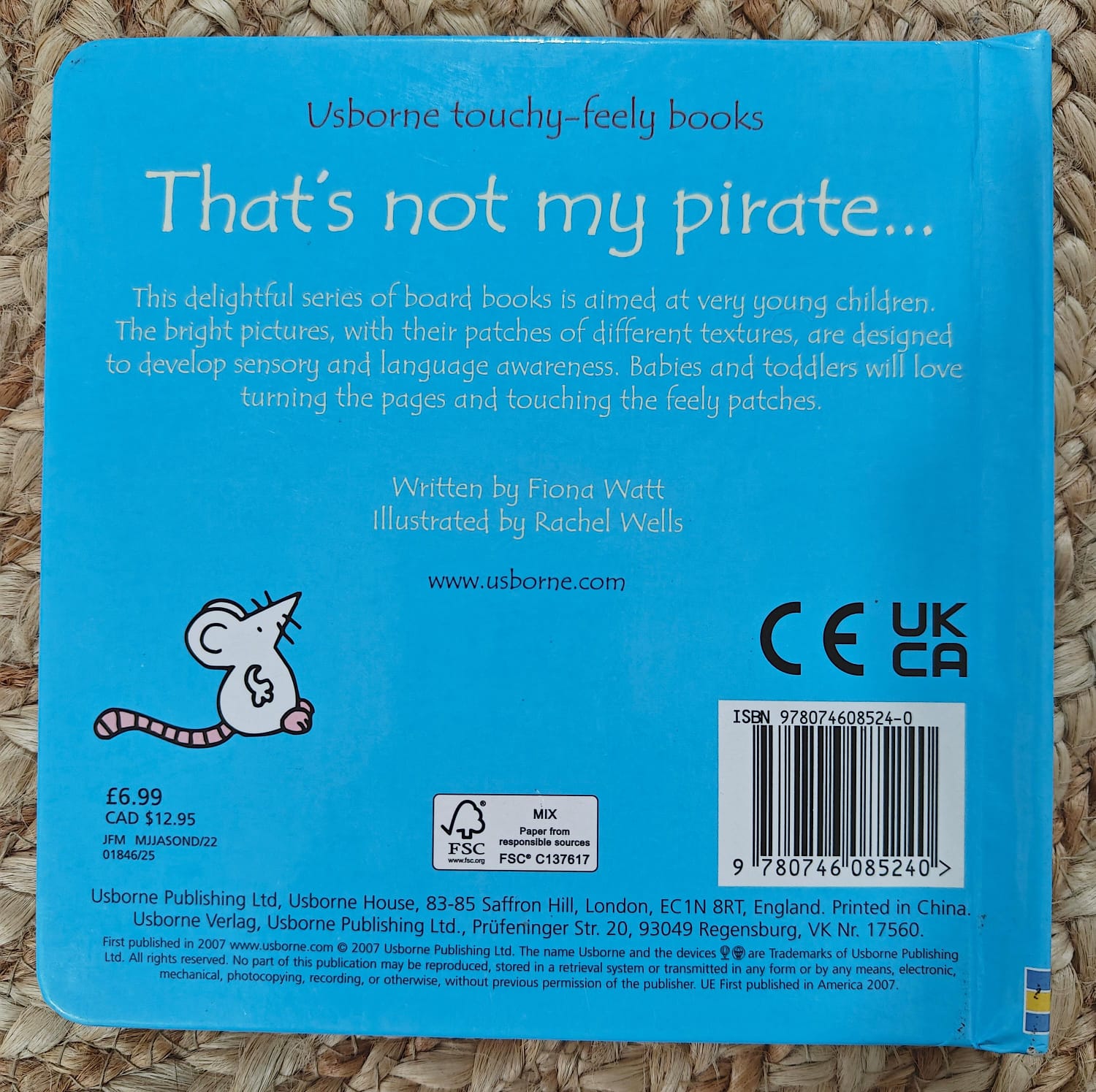 That's Not My Pirate... His Scarf is too Rough