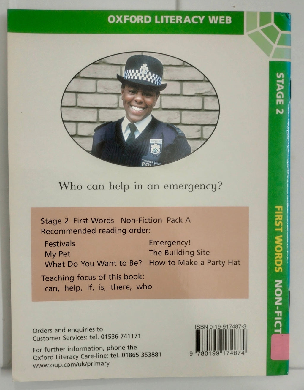 Oxford Literacy Web - Emergency!