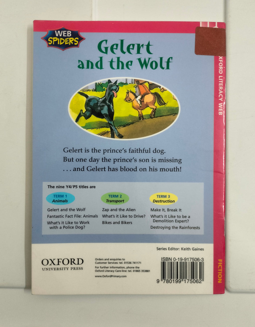 Gelert and the Wolf