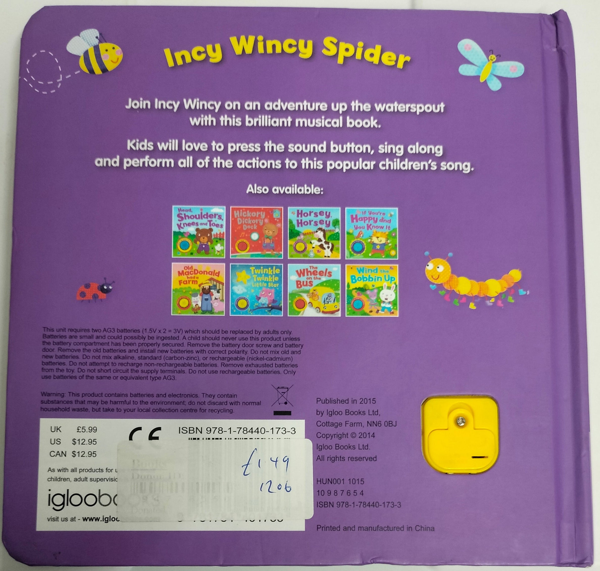 Incy Wincy Spider