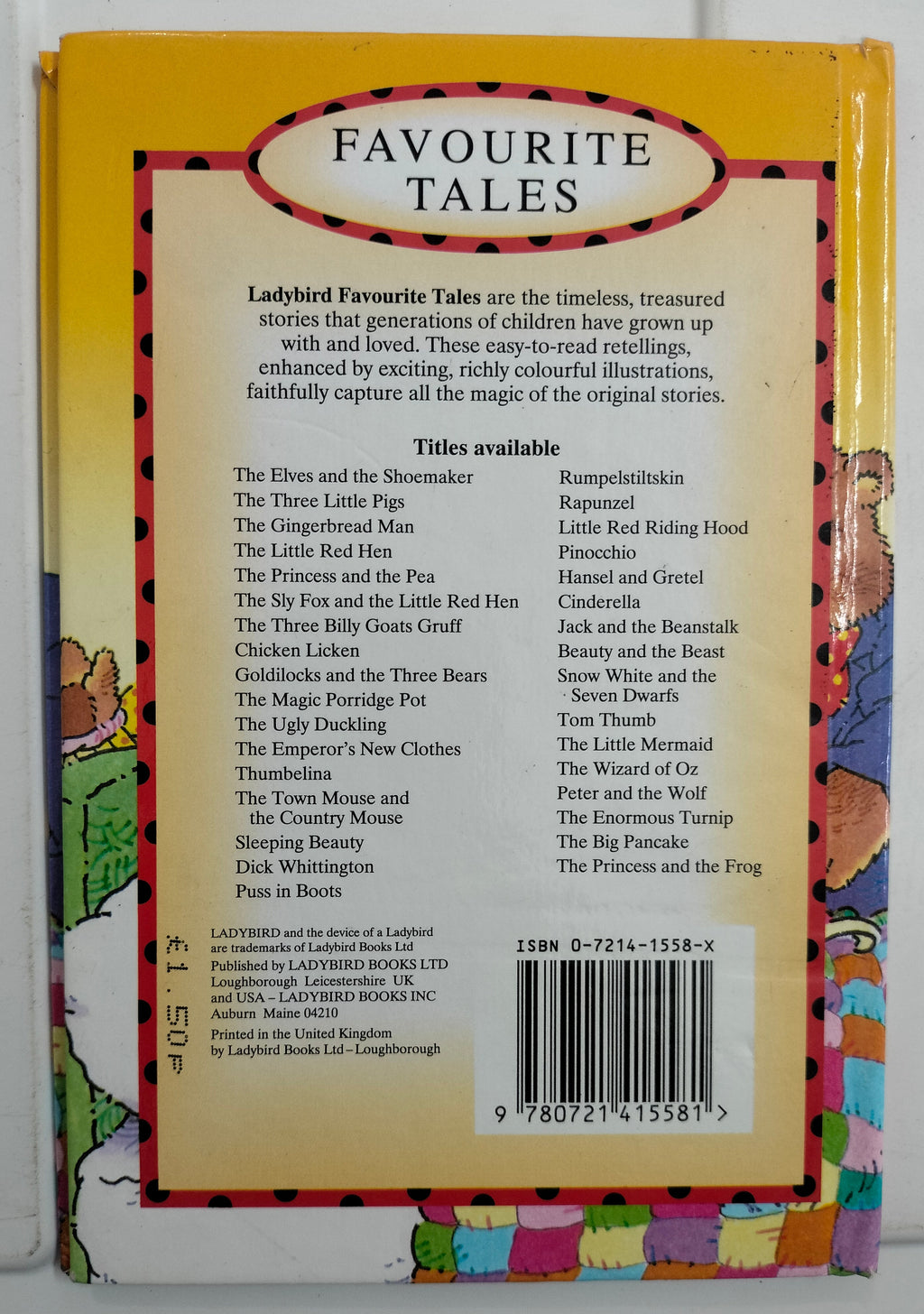 Goldilocks and the Three Bears