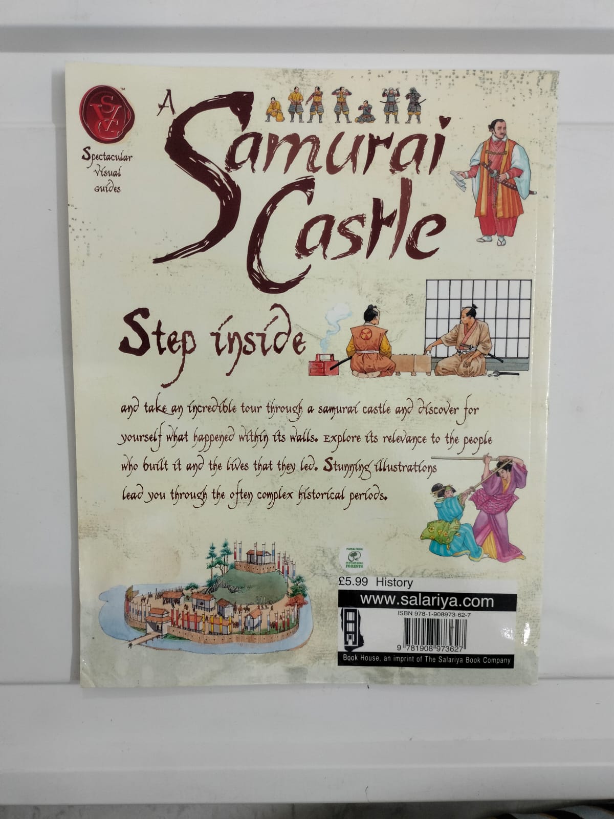 A Samurai Castle - Step Insise