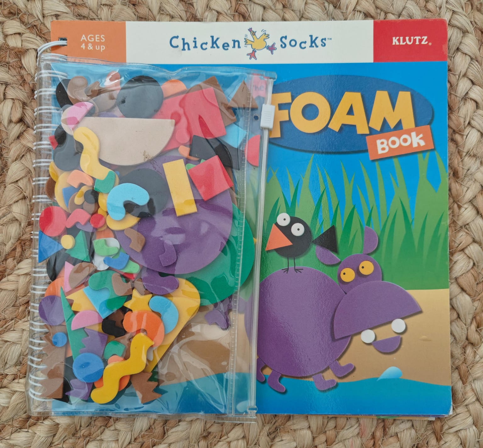 Chicken Socks Foam Book