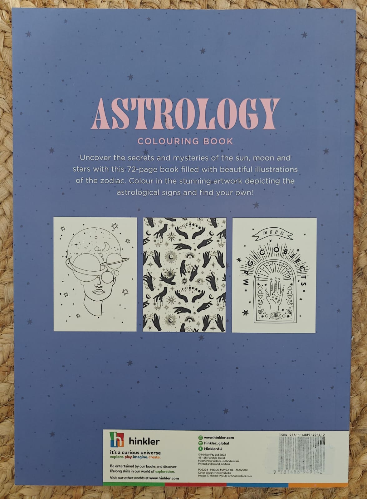 Artmaker - Astrology Colouring Book