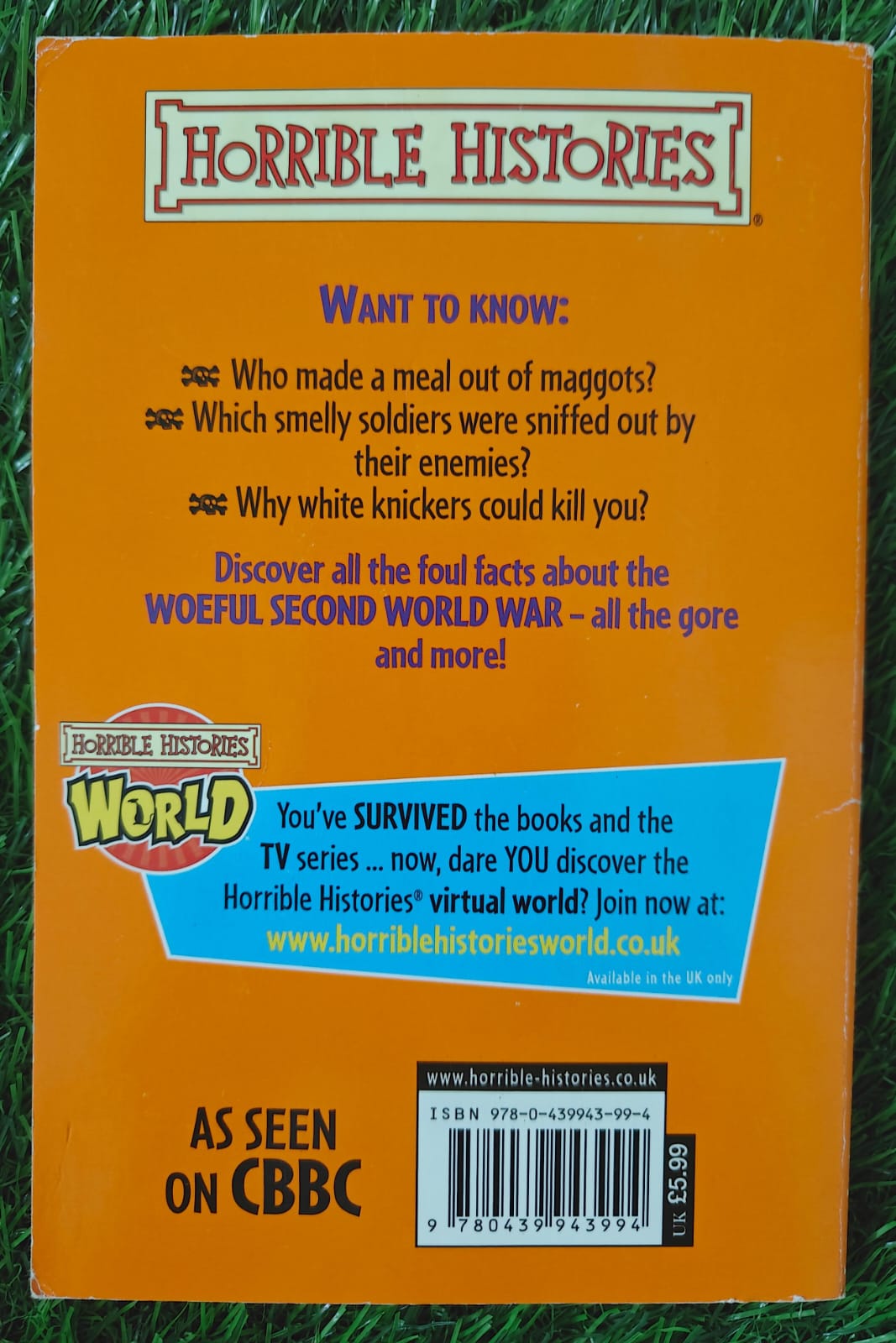 The Woeful Second World War : Horrible Histories