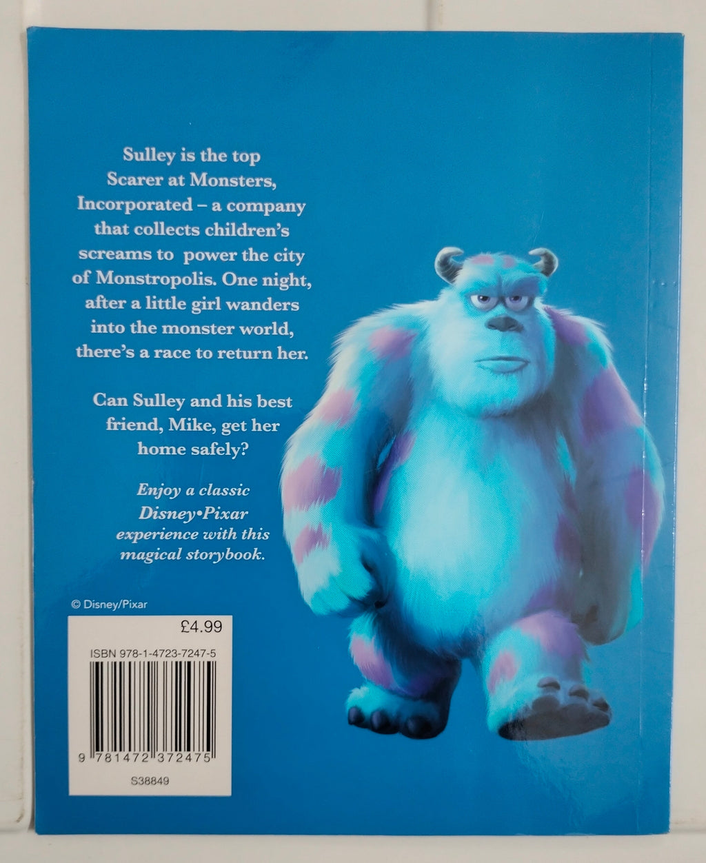 Disney Pixar Monsters, Inc.