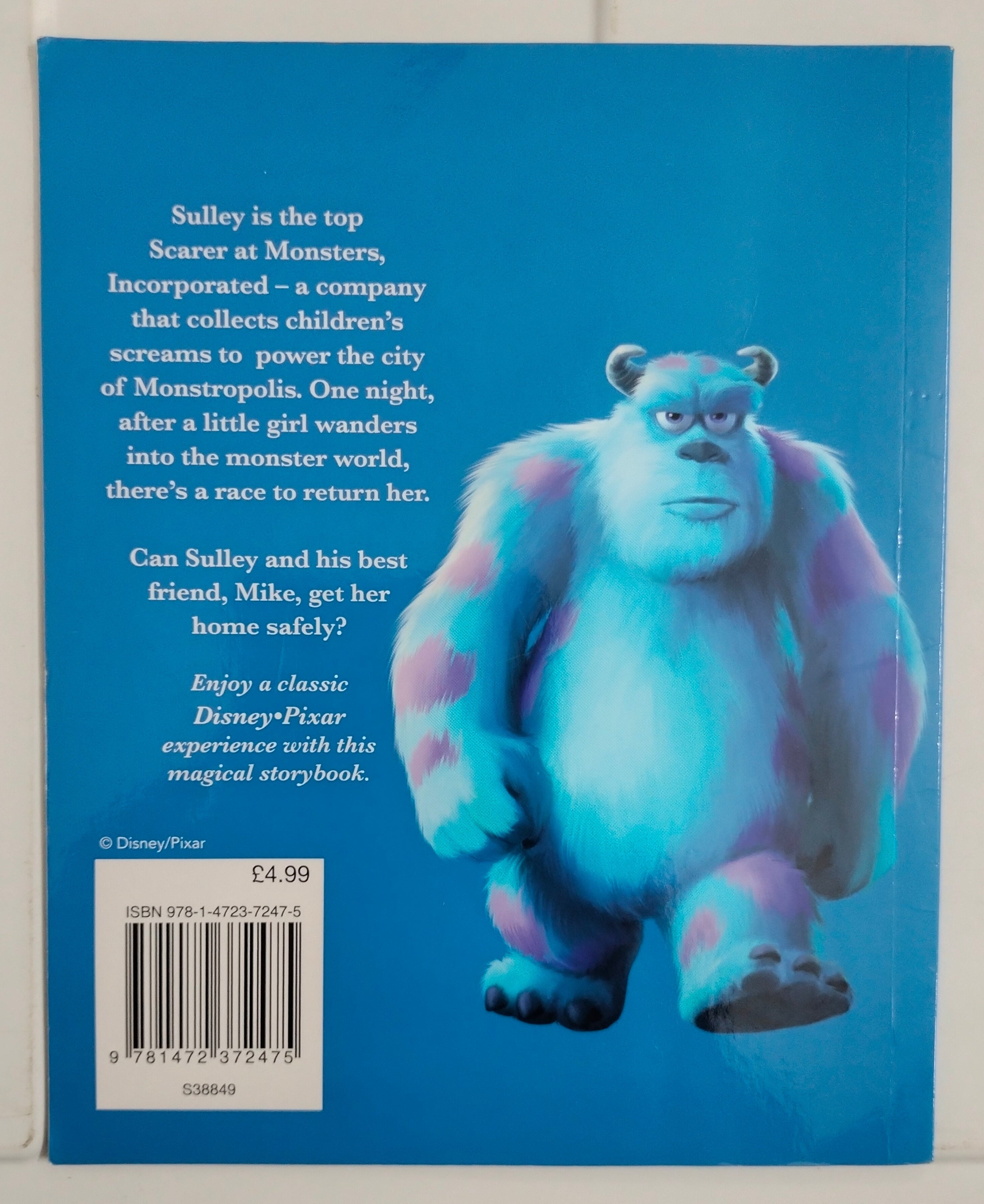 Disney Pixar Monsters, Inc.