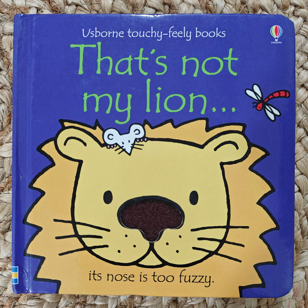 That's Not My Lion... It's Nose is too Fuzzy