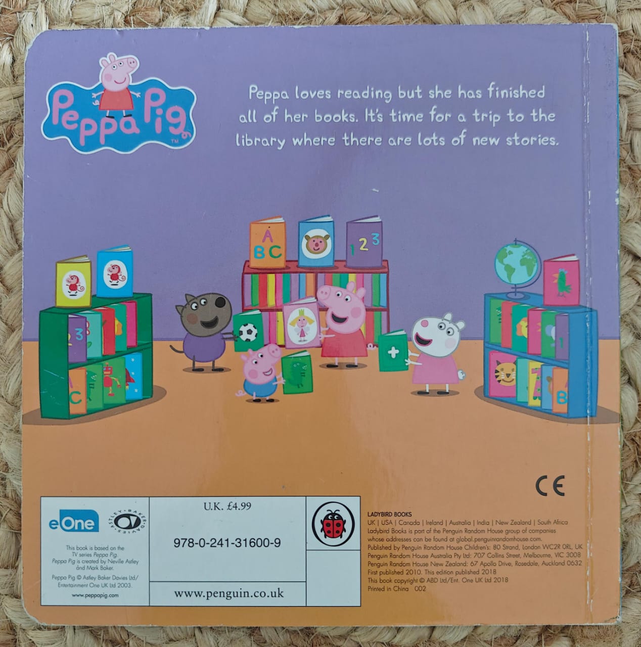 Peppa Pig : Peppa Goes To The Library