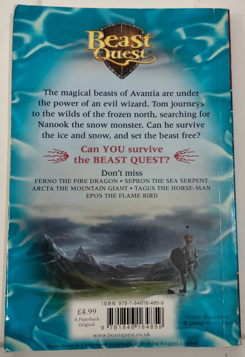 Beast Quest - Nanook the Snow Monster