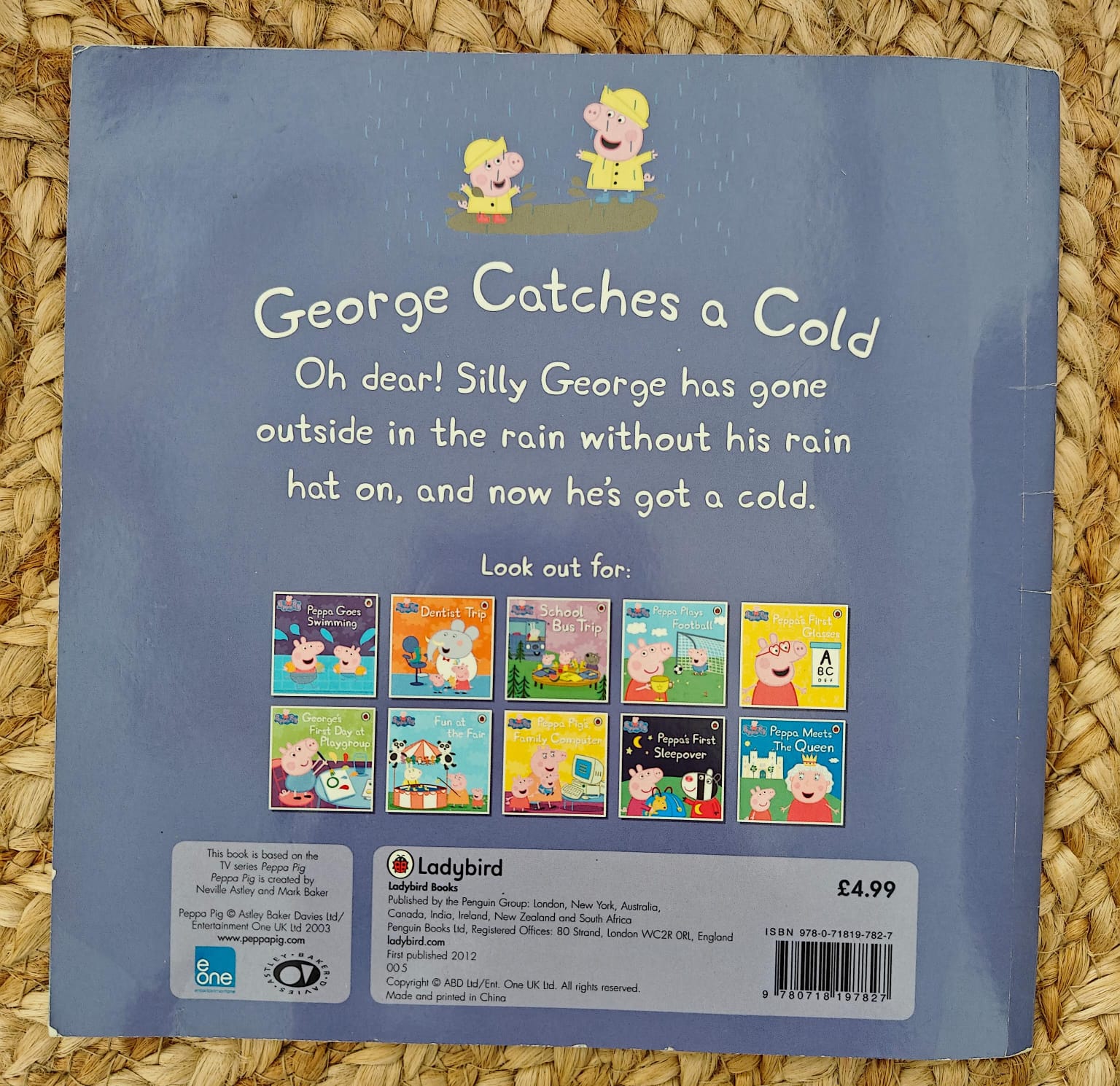 Peppa Pig : George Catches a Cold