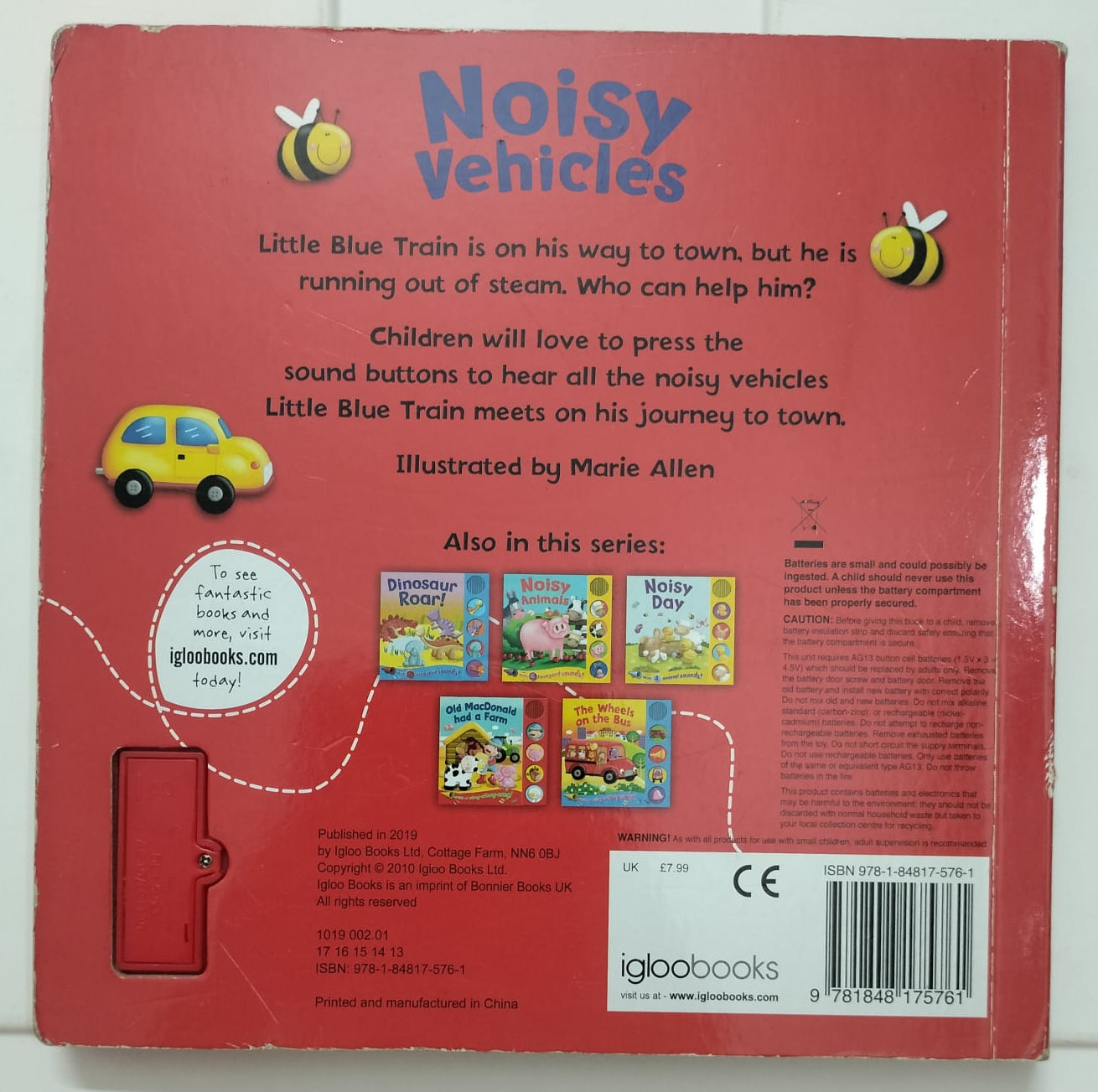 Noisy Vehicles - Soundbook
